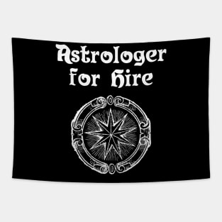 Astrologer for Hire -with Star Badge Tapestry