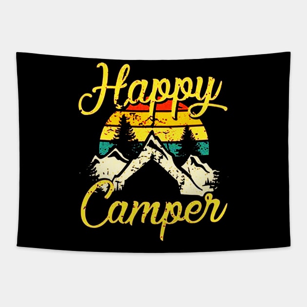 Happy Camper Tapestry by hananfaour929