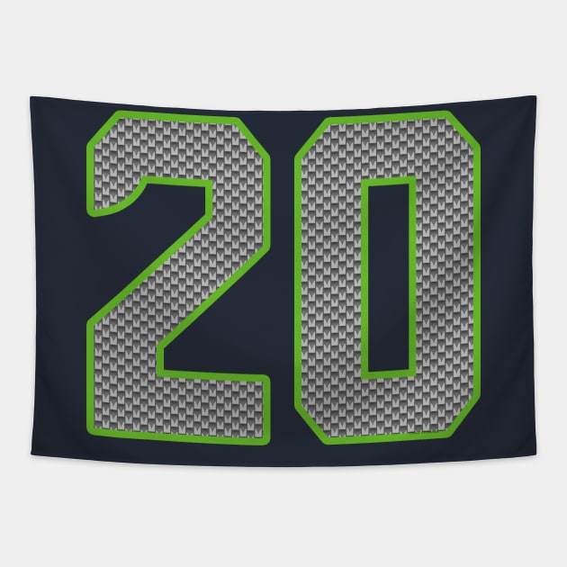 Seattle Seahawks 20 by CH3Media Tapestry by CH3Media