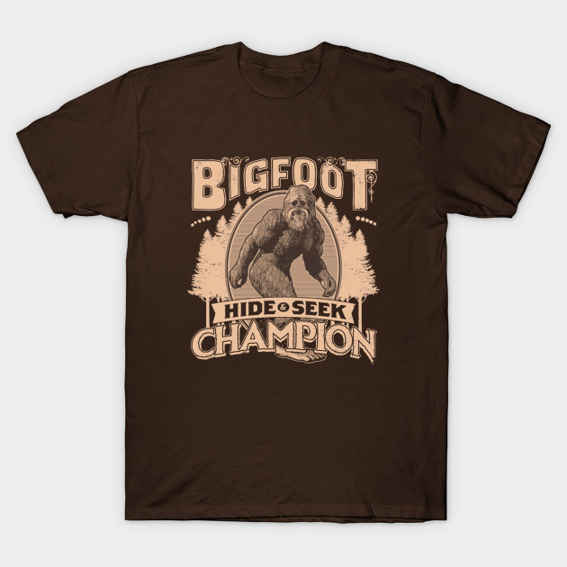 Hide Seek Champ - T-Shirt | TeePublic