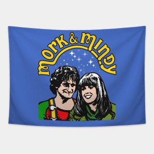 Mork and Mindy Tapestry