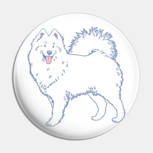 Samoyed Pin