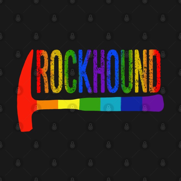 Rainbow Rockhound Rock Pick Geology Hammer Rockhounding by Laura Rucker