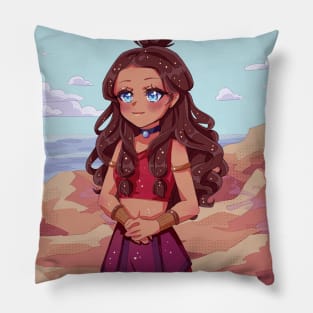 Fire Nation Katara Pillow