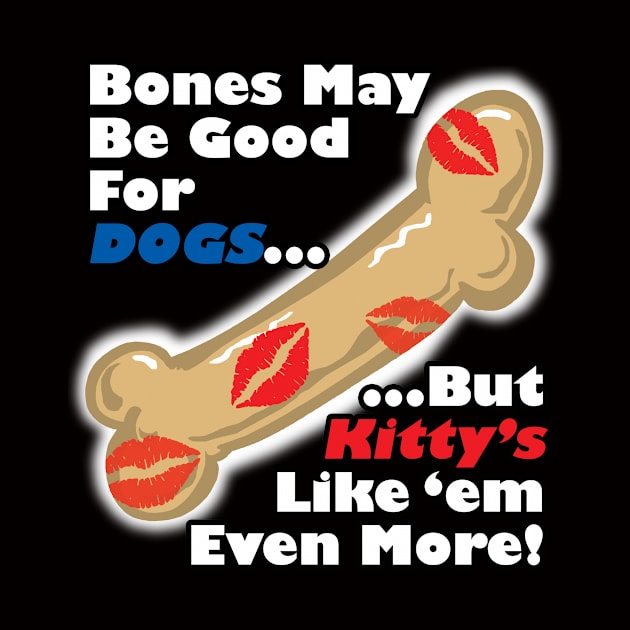 Bones Are Good For Kitty's Too by Cards By Harris