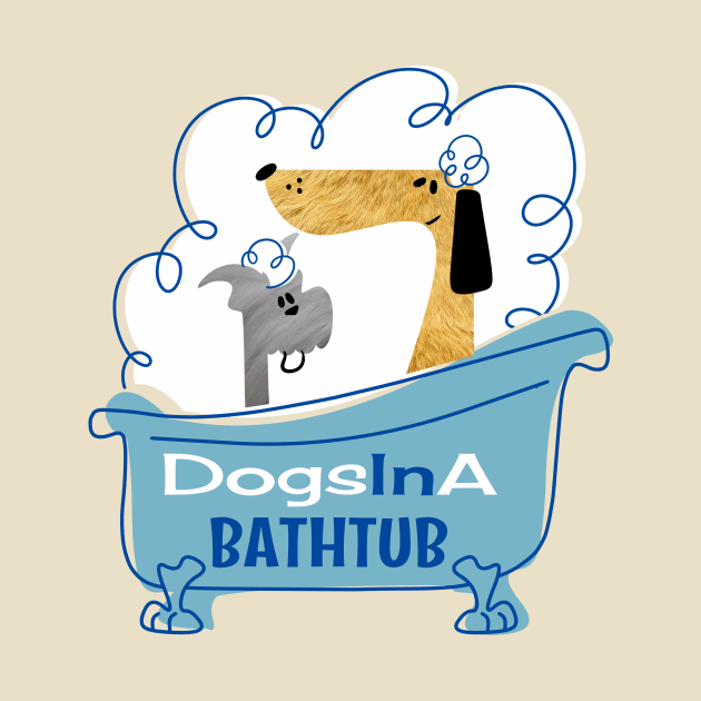 Dogs In A Bathtub by HeroInstitute