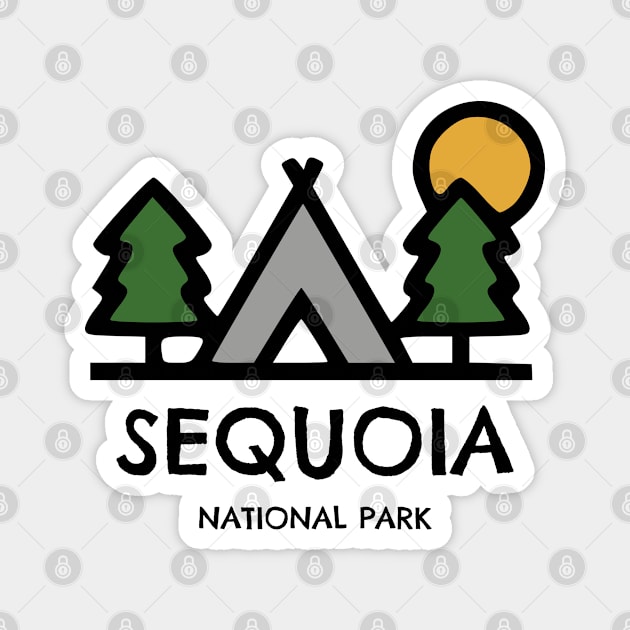 Sequoia National Park Magnet by esskay1000