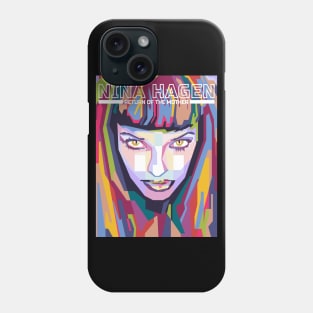 Abstract Nina Hagen in WPAP Phone Case