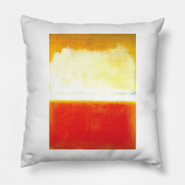 mark rothko sun Pillow by QualityArtFirst