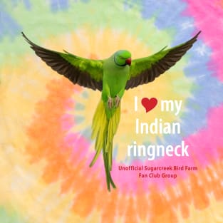 Indian ringneck parrot T-Shirt