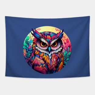 Ornamental Owl Tapestry