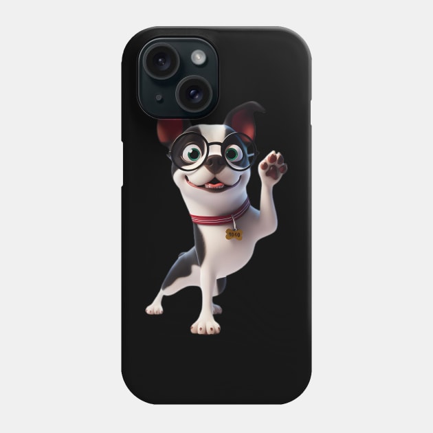 Boston Terrier Dog Phone Case by BlackCricketdesign