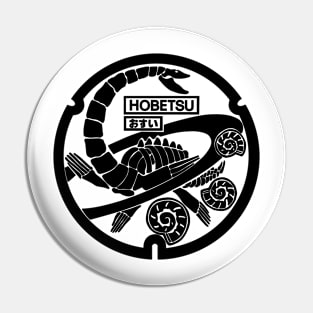 Hobetsu Drain Cover - Japan - front print Pin