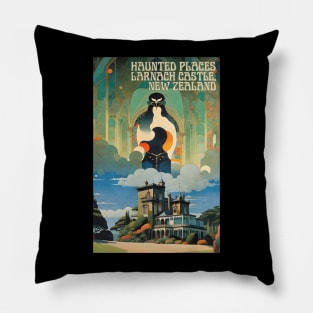 Haunted Places Larnach Castle New Zealand Ghosts Pillow