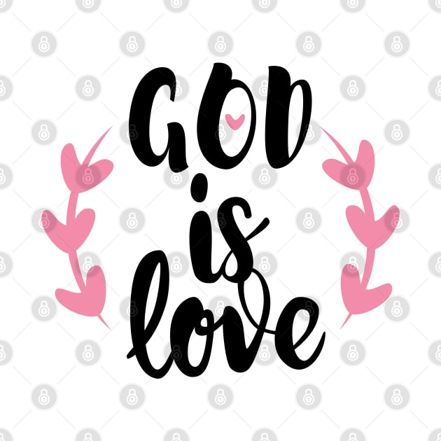 God is Love by TheMoodyDecor