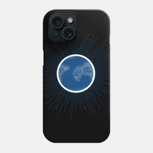 Blue Sun Space Phone Case