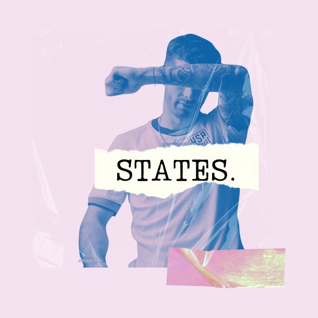 STATES. Christian Pulisic United States Mens Soccer Olympics by BideniGuess