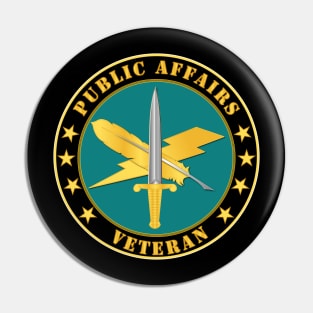 Public Affairs Veteran w Silver Pin