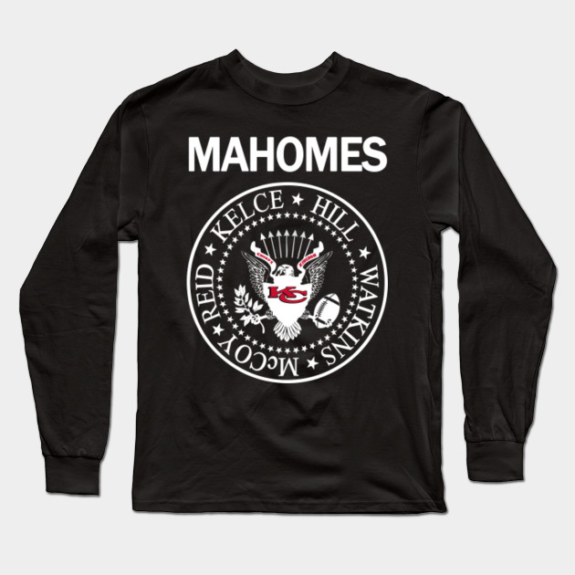 MAHOMES - Kansas City Chiefs - Long Sleeve T-Shirt | TeePublic