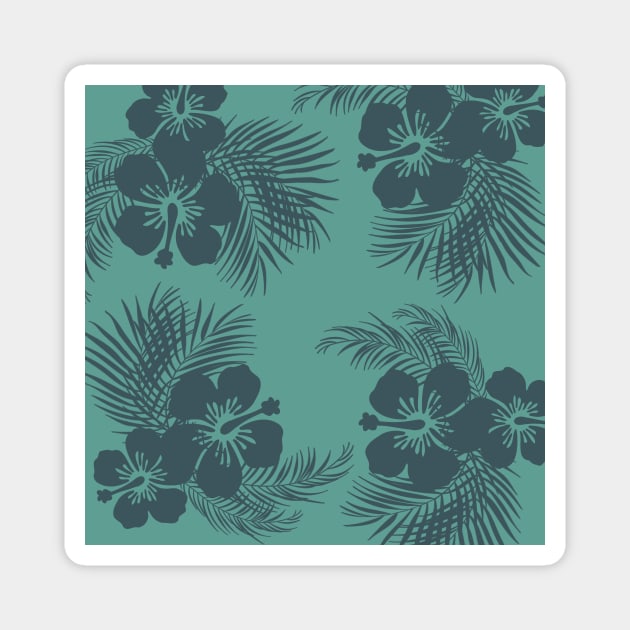 GTA Vice City Inspired Tropical Design Magnet by The Libertarian Frontier 