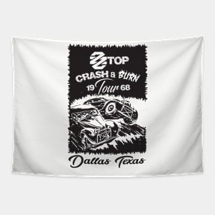 ZZ Top Crash & Burn Tour 1968 Tapestry