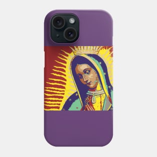 Modern Virgin of Guadalupe Phone Case