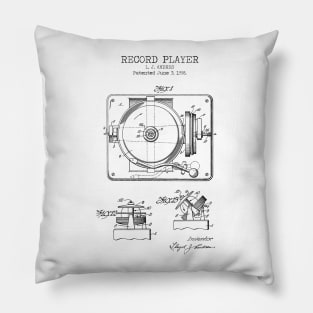 RECORD PLAYER Pillow