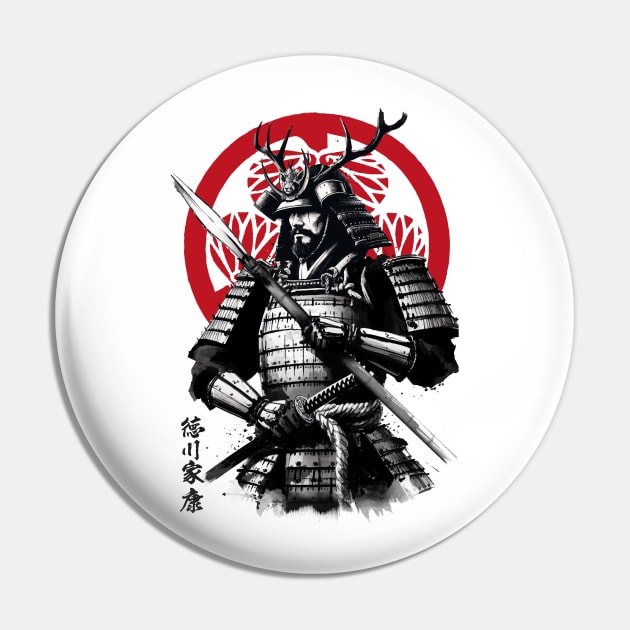 Samurai clan Tokugawa Pin by DrMonekers