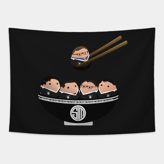 TSM Dumplings Tapestry by InuStudios