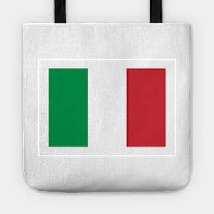 Italian flag . Italy flag Tote