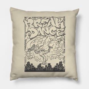 Break Dance City Pillow