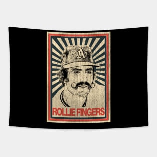 Vintage Poster Rollie Fingers Tapestry