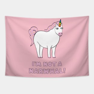 Unicorns are not narwhals! Tapestry