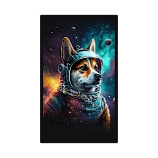 dog outer space T-Shirt