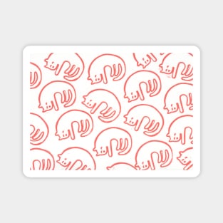 Sleepy Cats Magnet