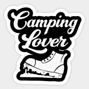 CAMPING LOVER Sticker for Sale by petershalom777