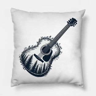 Nature guitar Pillow