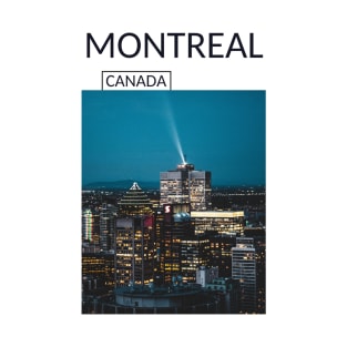 Montreal Quebec Canada Cityscape Skyline Gift for Canadian Canada Day Present Souvenir T-shirt Hoodie Apparel Mug Notebook Tote Pillow Sticker Magnet T-Shirt