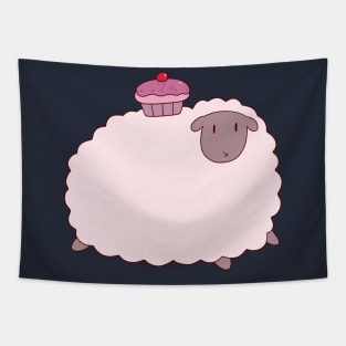 Cupcake Sheep Tapestry