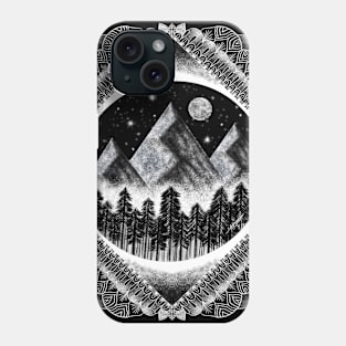 Touch the Mountains Phone Case