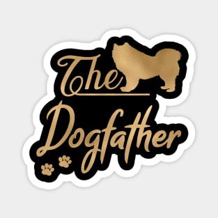 The Samoyed Dogfather Magnet