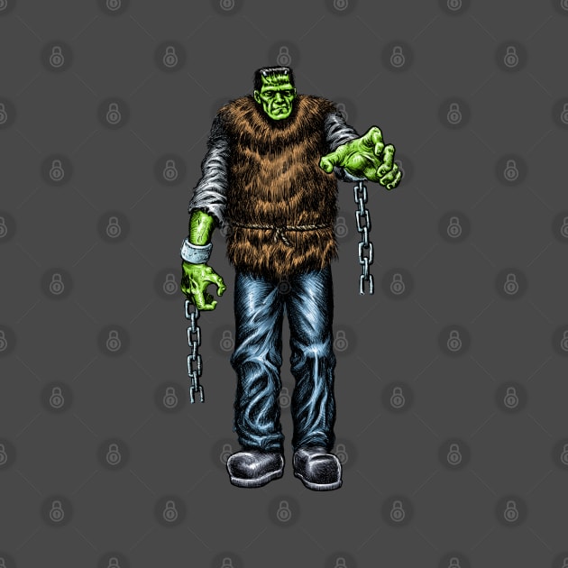 Monster of Frankenstein by DeeSquaredDesigns