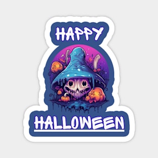 mushroom halloween Magnet