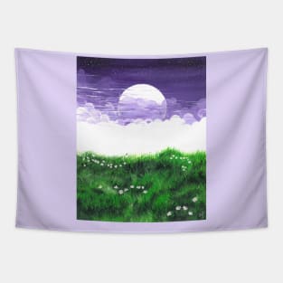 Violet Skies Tapestry