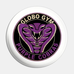 Globo Gym Purple Cobras Pin