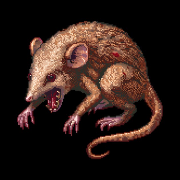 Shrew in Pixel Form by Animal Sphere