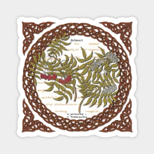 Tree Calendar Rowan Magnet