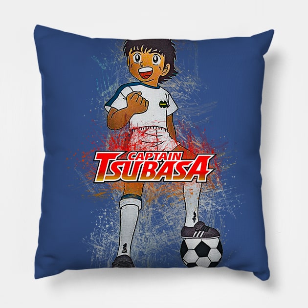 Captain Tsubasa Popart Pillow by masnono