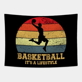 basketball it's a lifestile Tapestry