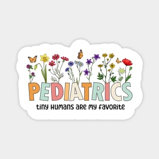 Funny Pediatric Nurse Pediatrician Doctor Cute Pediatrics Magnet